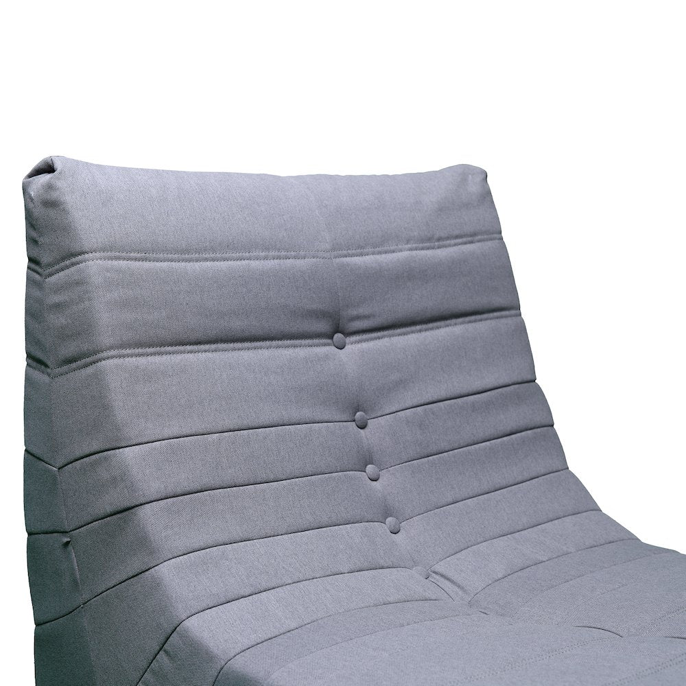 Gray Compressed Foam Chair