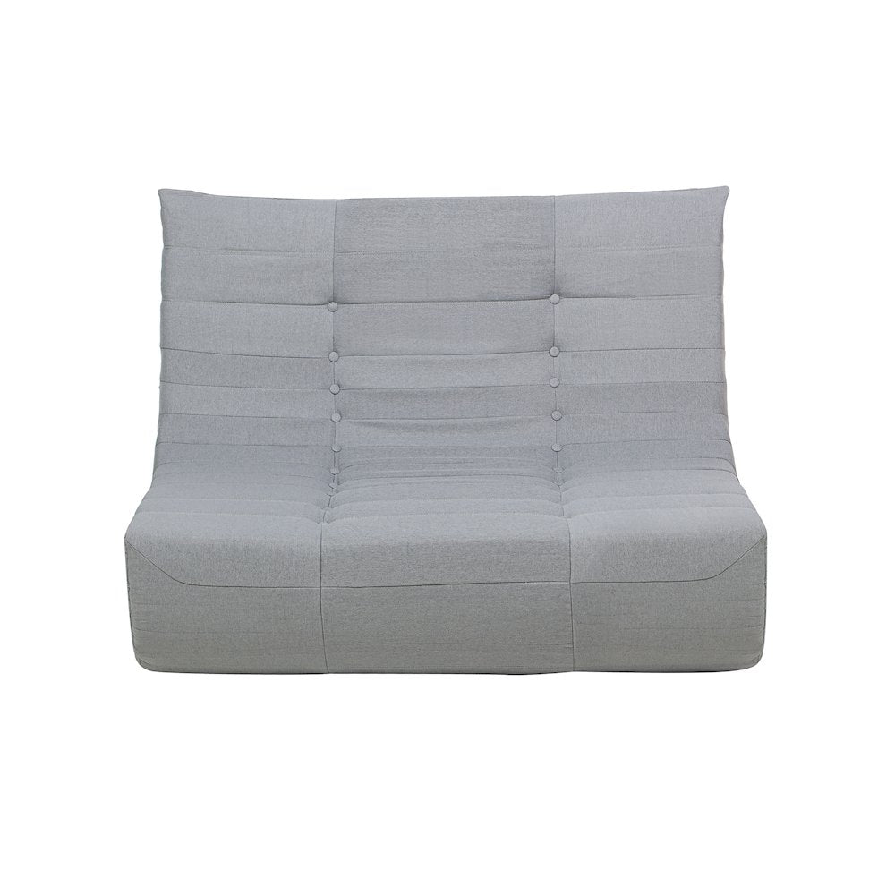 Gray Compressed Foam Sofa