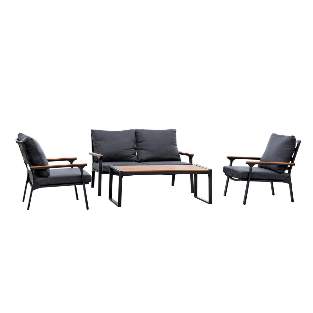 Ficarazzi Outdoor Sofa Set with Coffee Table