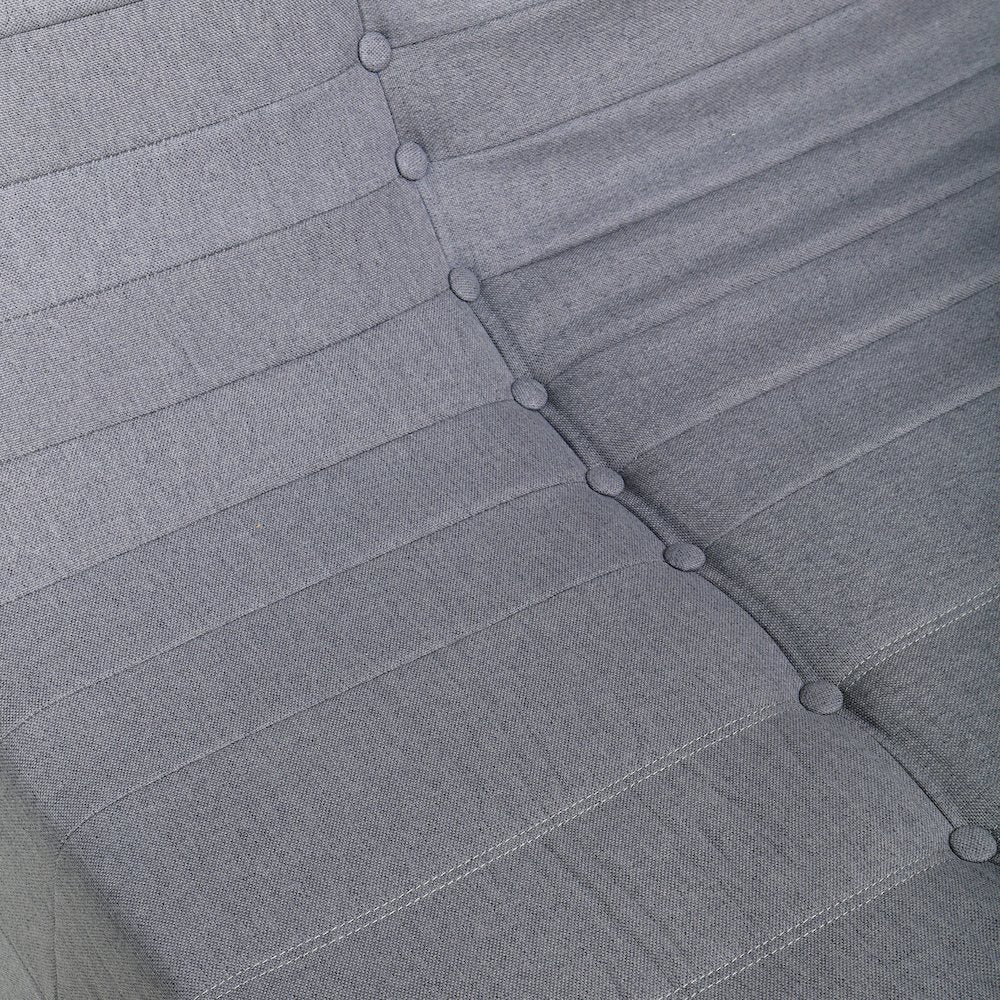 Gray Outdoor Compressed Foam Sofa