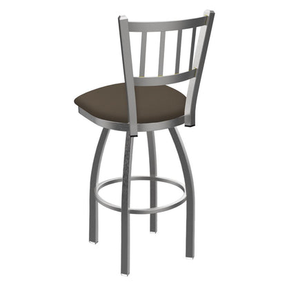 810 Contessa Stainless Steel 30" Swivel Bar Stool with Canter Earth Seat