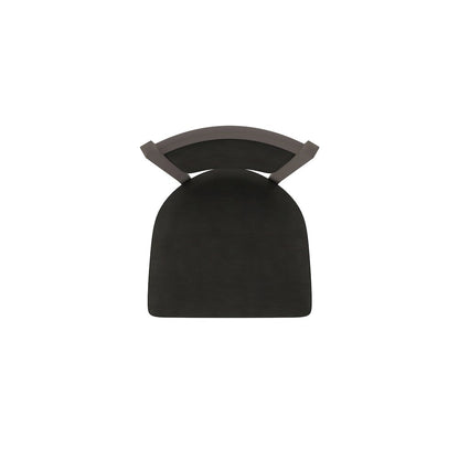 Swivel Bar Stool with Bronze Finish and Canter Espresso Seat and Back