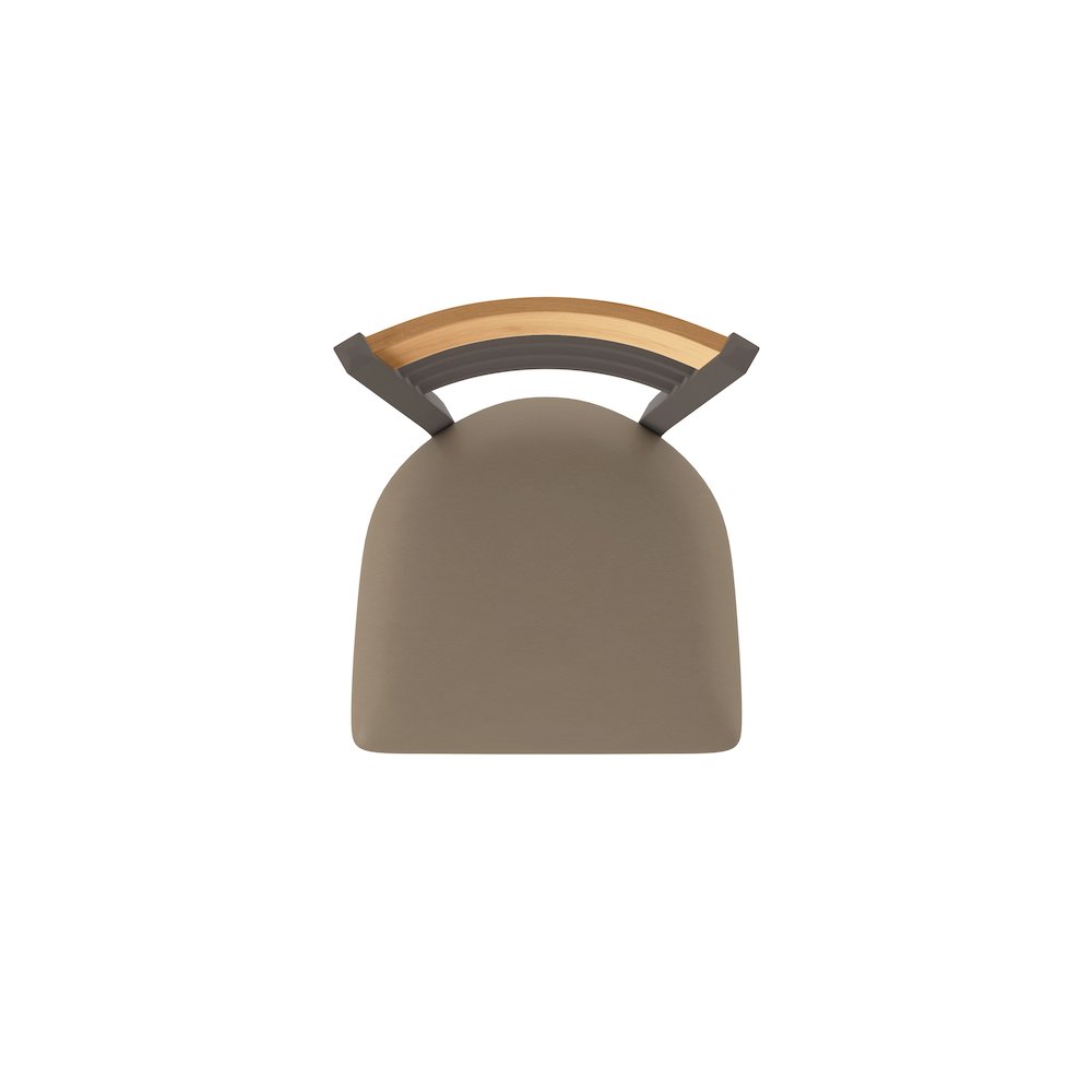 30" Swivel Bar Stool, Bronze Finish, Medium Back, Canter Earth Seat