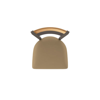 30" Swivel Bar Stool, Bronze Finish, Medium Back, Canter Sand Seat