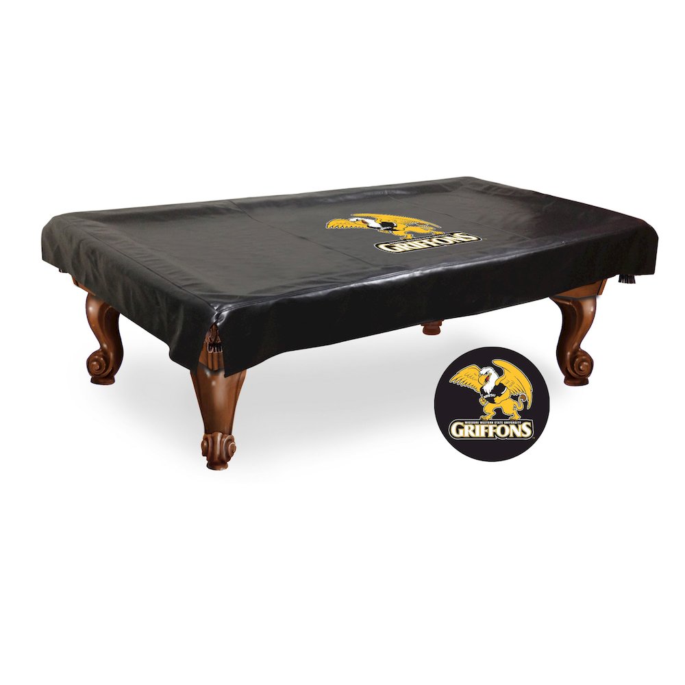 Missouri Western State Billiard Table Cover