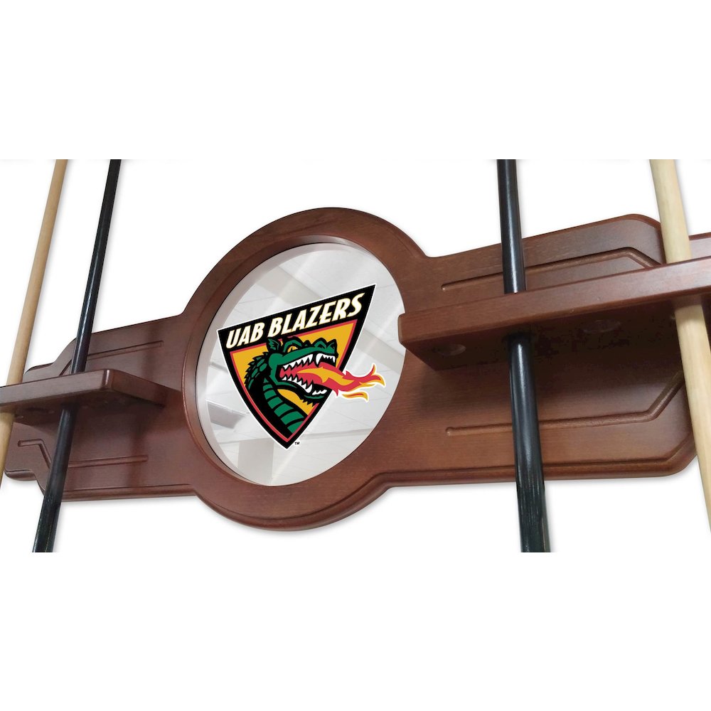 UAB Cue Rack in Chardonnay Finish