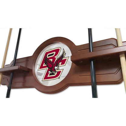 Boston College Cue Rack in Chardonnay Finish