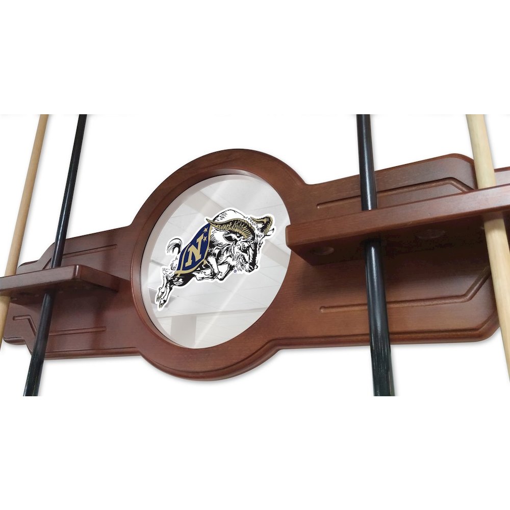 US Naval Academy (NAVY) Cue Rack in Chardonnay Finish