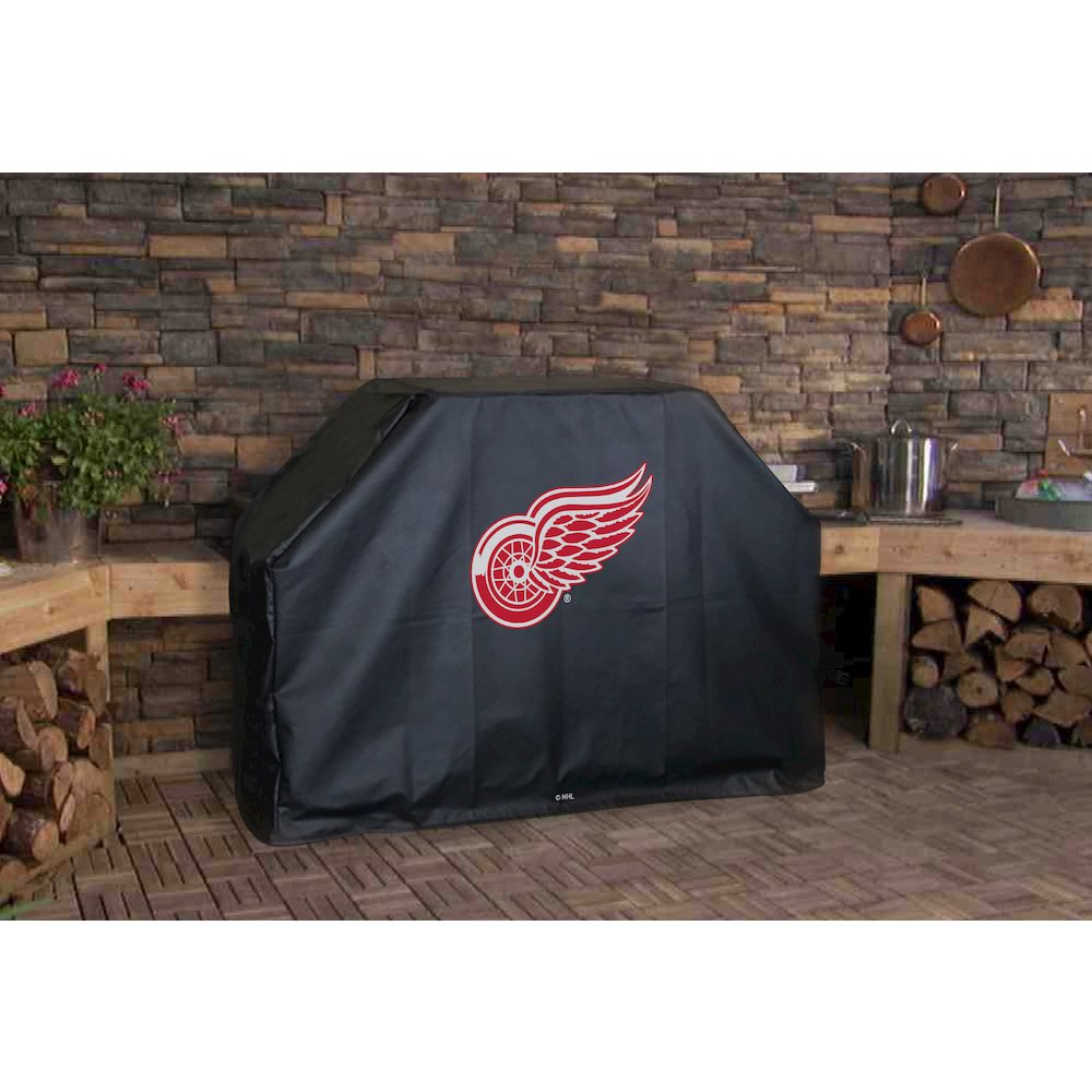 72" Detroit Red Wings Grill Cover by Covers by HBS