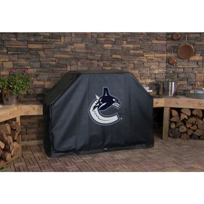 72" Vancouver Canucks Grill Cover by Covers by HBS