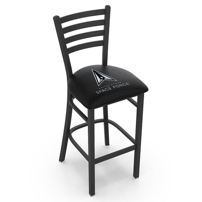 U.S. Space Force 30" Stationary Bar Stool with Black Wrinkle Finish