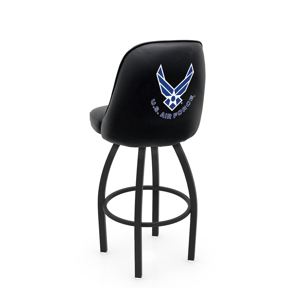 Logo Grizzly U.S. Air Force Swivel Bar Stool