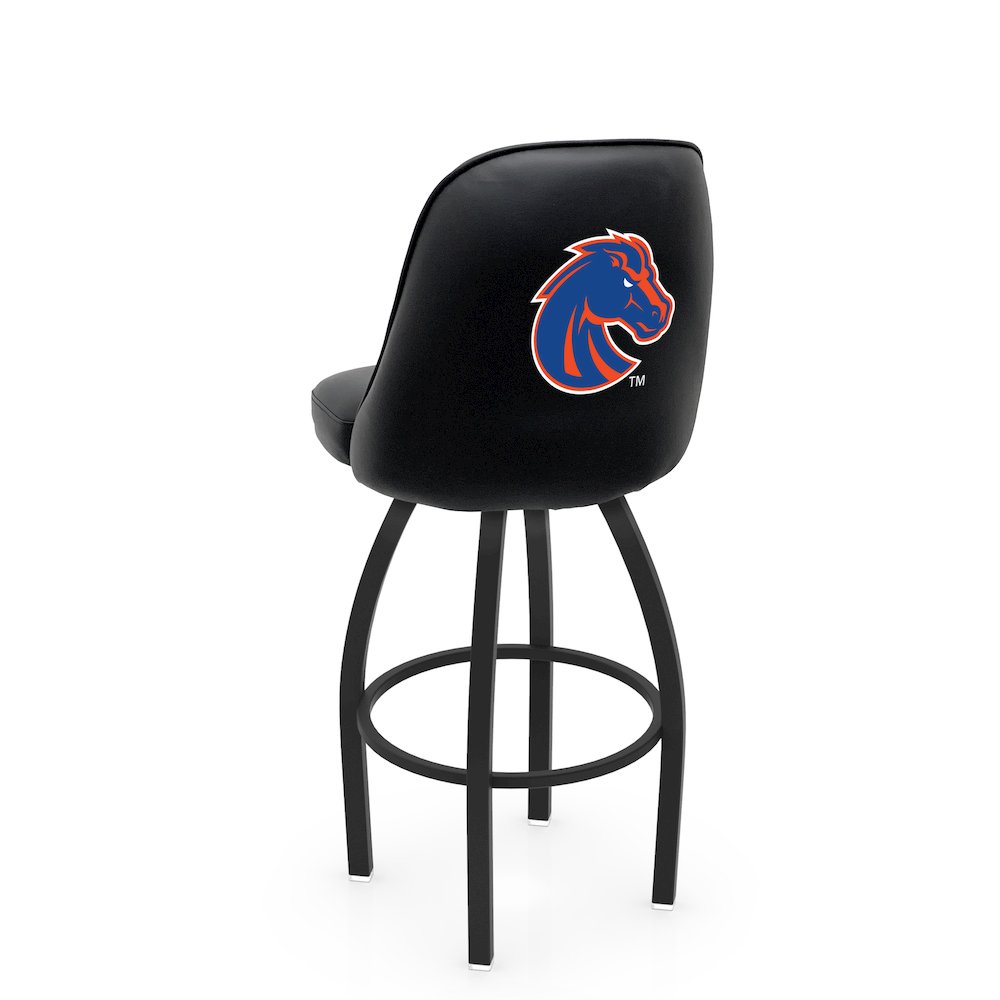 Logo Grizzly Boise State Swivel Bar Stool