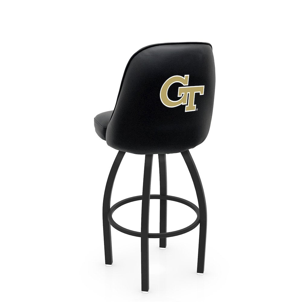 Logo Grizzly Georgia Tech Swivel Bar Stool