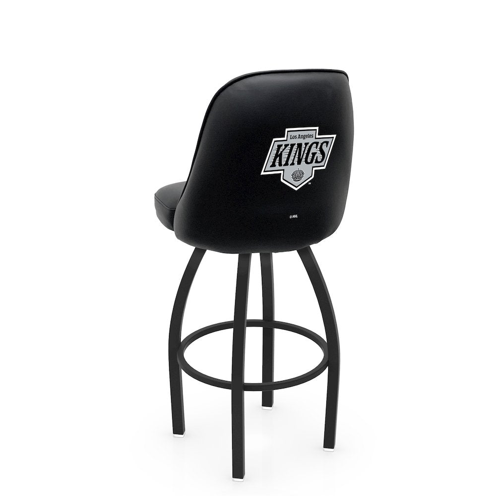 Logo Grizzly Los Angeles Kings Swivel Bar Stool