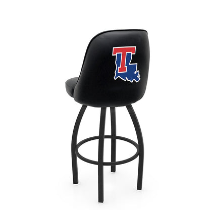 Logo Grizzly Louisiana Tech Swivel Bar Stool