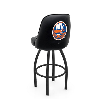 Logo Grizzly New York Islanders Swivel Bar Stool