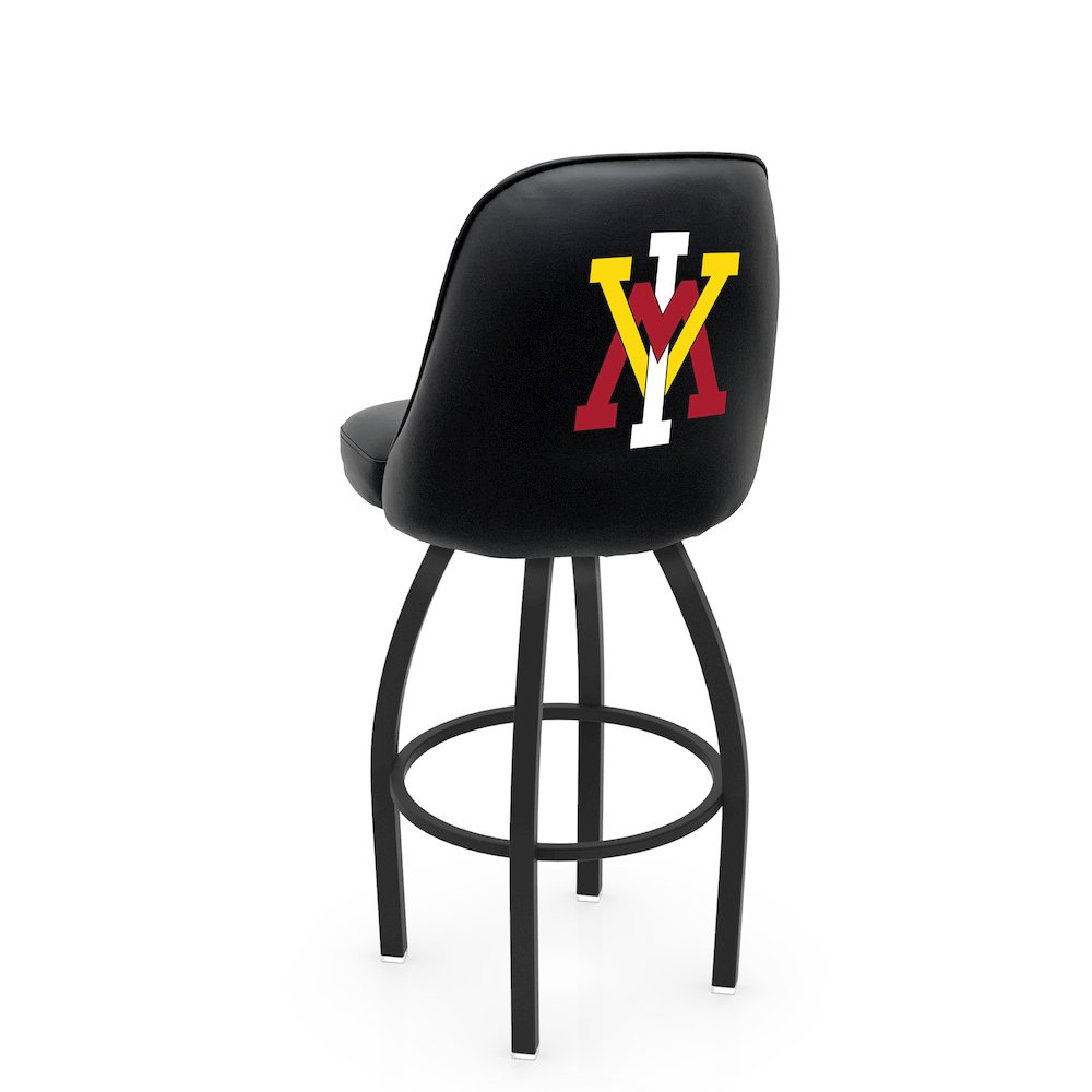 Logo Grizzly Virginia Military Institute Swivel Bar Stool