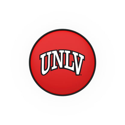 30" L7C1 - 4" UNLV Cushion Seat with Double-Ring Chrome Base Swivel Bar Stool by Holland Bar Stool Company