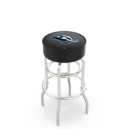 L7C1 Utah Mammoth 30" Double-Ring Swivel Bar Stool with Chrome Finish