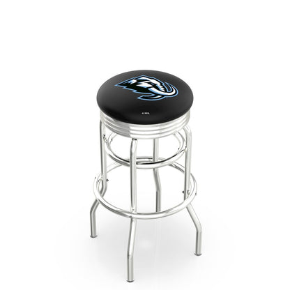 L7C3C Utah Mammoth 30" Double-Ring Swivel Bar Stool with Chrome Finish