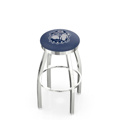36" L8C2C - Chrome Georgetown Swivel Bar Stool with Accent Ring by Holland Bar Stool Company