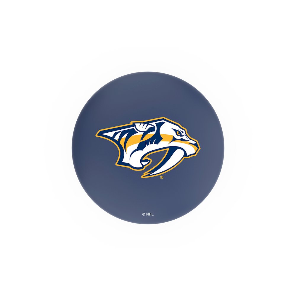 36" L8C2C - Chrome Nashville Predators Swivel Bar Stool with Accent Ring by Holland Bar Stool Company