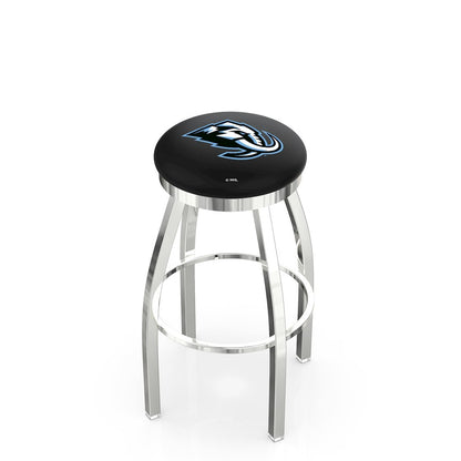 L8C2C Utah Mammoth 36" Extra Tall Swivel Bar Stool with Chrome Finish