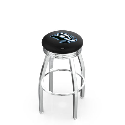 L8C3C Utah Mammoth 30" Swivel Bar Stool with Chrome Finish