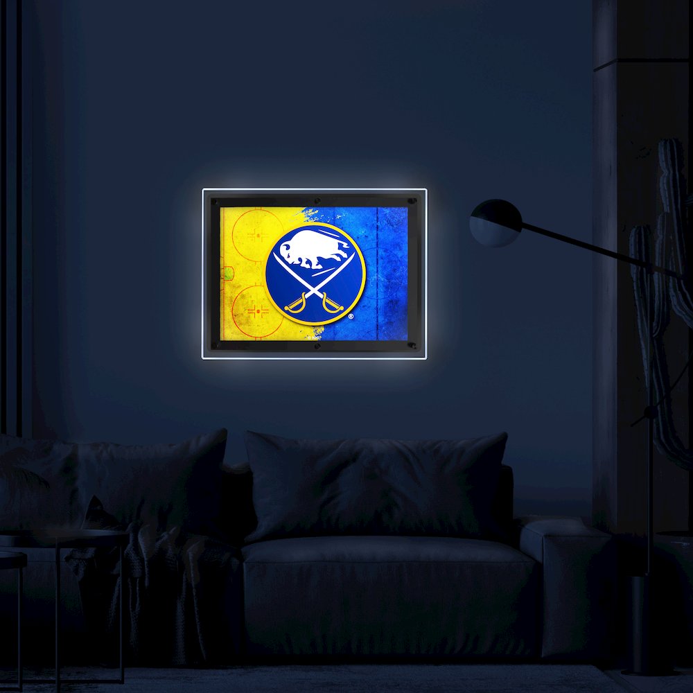 Buffalo Sabres 14.5" x 12" Backlit LED Sign