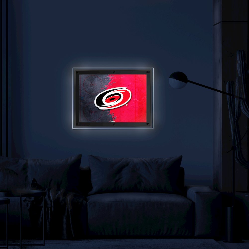 Carolina Hurricanes 14.5" x 12" Backlit LED Sign