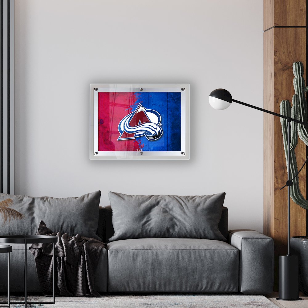 Colorado Avalanche 14.5" x 12" Backlit LED Sign