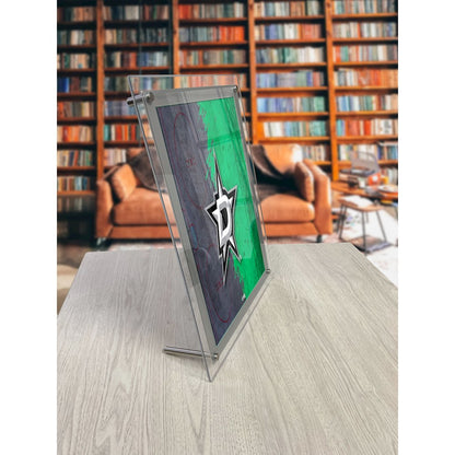 Dallas Stars 14.5" x 12" Backlit LED Sign