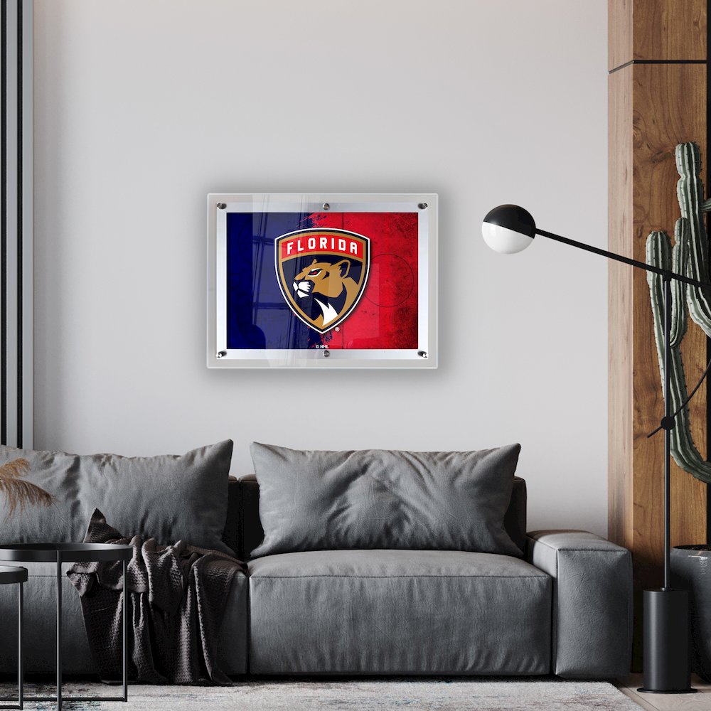 Florida Panthers 14.5" x 12" Backlit LED Sign