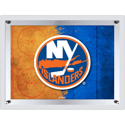 New York Islanders 14.5" x 12" Backlit LED Sign
