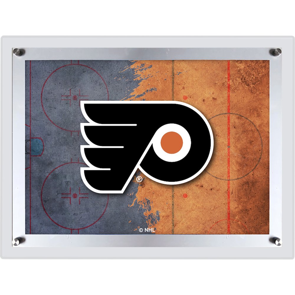 Philadelphia Flyers 14.5" x 12" Backlit LED Sign