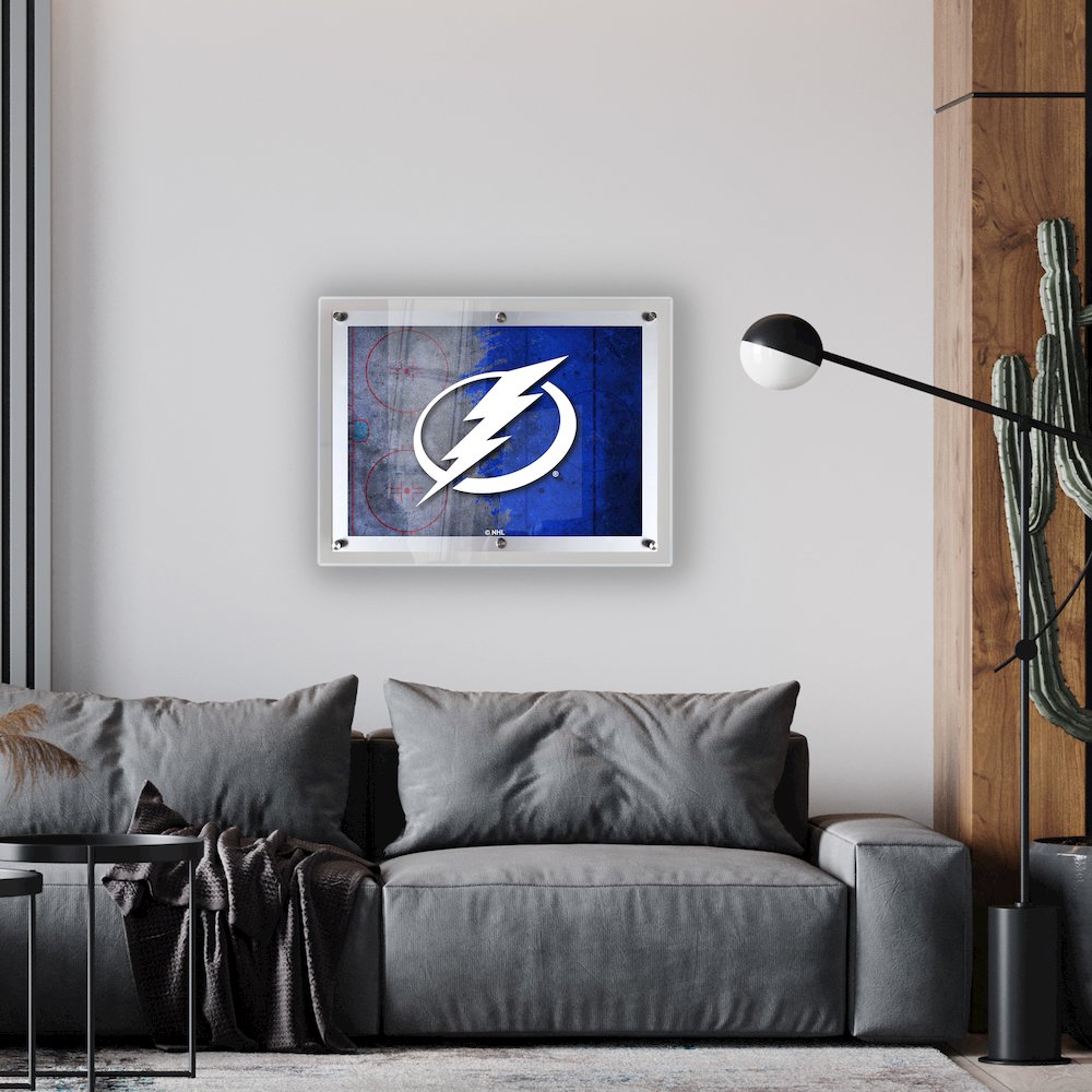 Tampa Bay Lightning 14.5" x 12" Backlit LED Sign
