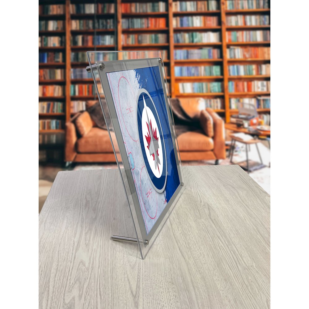 Winnipeg Jets 14.5" x 12" Backlit LED Sign