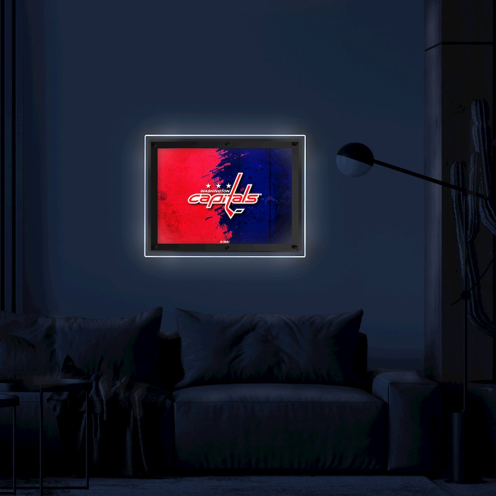 Washington Capitals 14.5" x 12" Backlit LED Sign