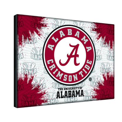 Alabama 24" x 32" Officially Licensed Logo Canvas