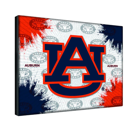 Auburn 24" x 32" Officially Licensed Logo Canvas
