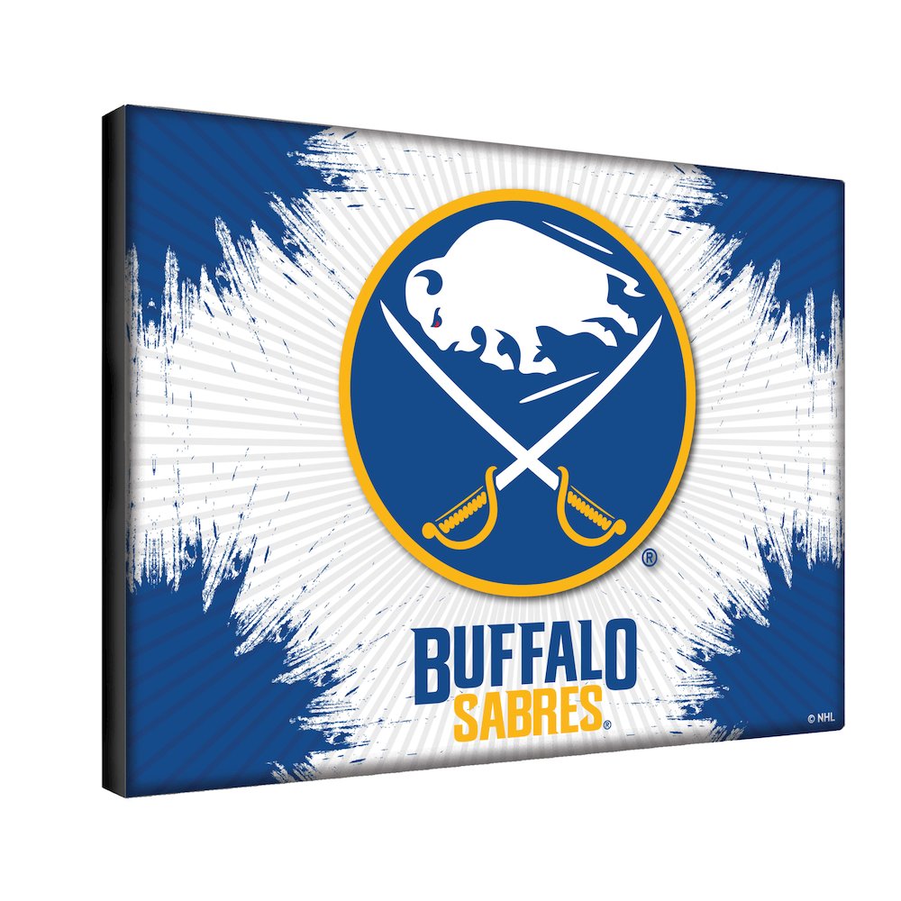 Buffalo Sabres 24" x 32" Officially Licensed Logo Canvas