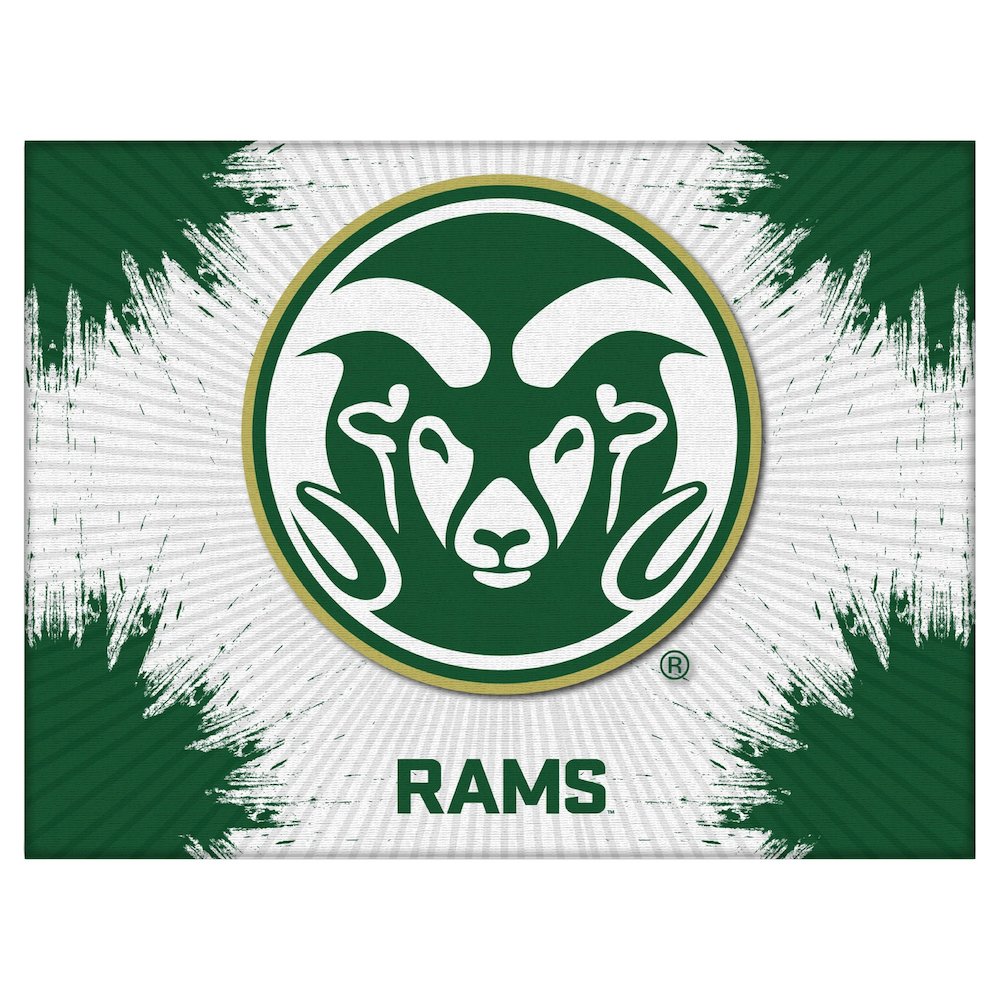 Colorado State 24" x 32" Officially Licensed Logo Canvas