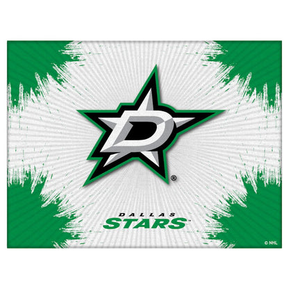 Dallas Stars 24" x 32" Officially Licensed Logo Canvas
