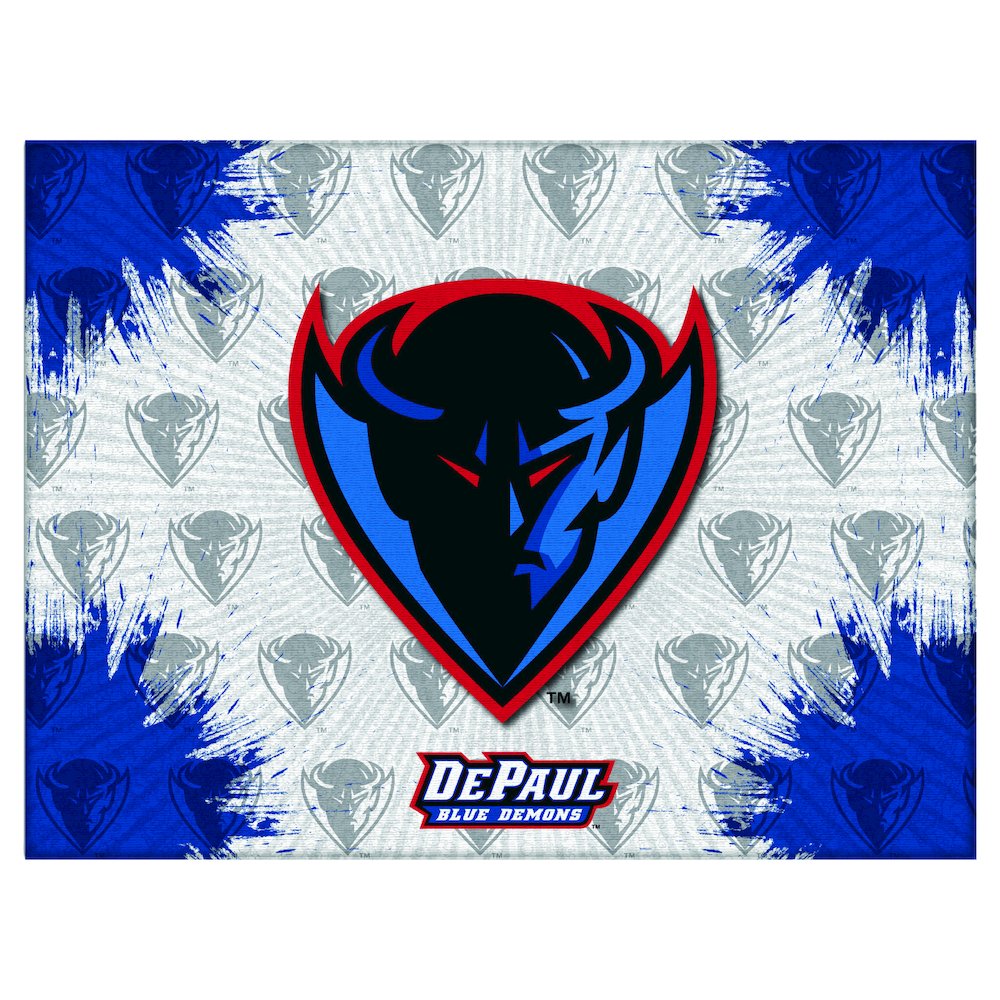 DePaul 24" x 32" Officially Licensed Logo Canvas