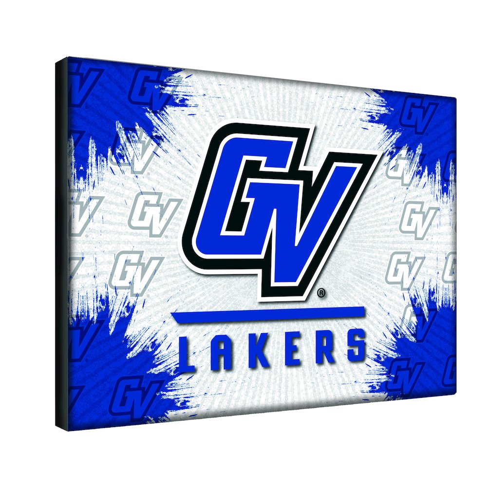 Grand Valley State 24" x 32" Officially Licensed Logo Canvas