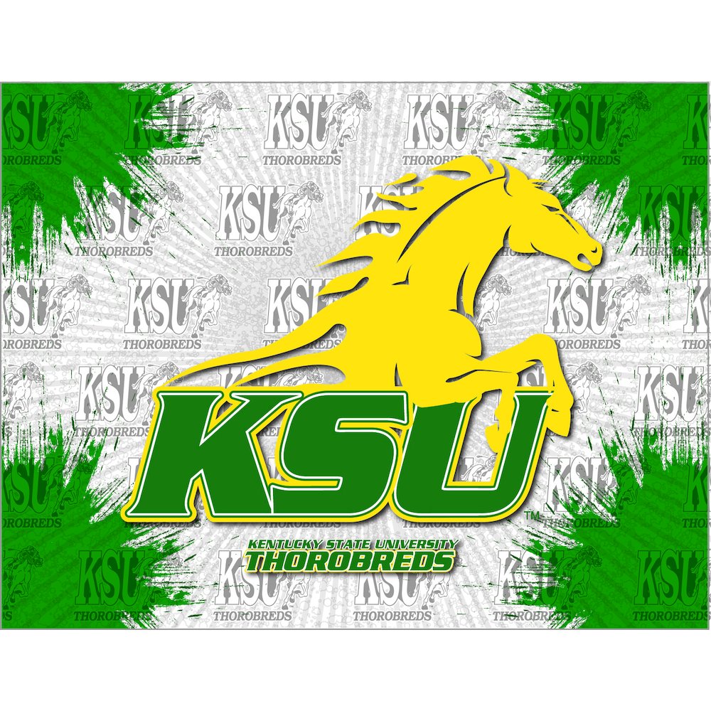 Kentucky State University 24" x 32" Officially Licensed Logo Canvas