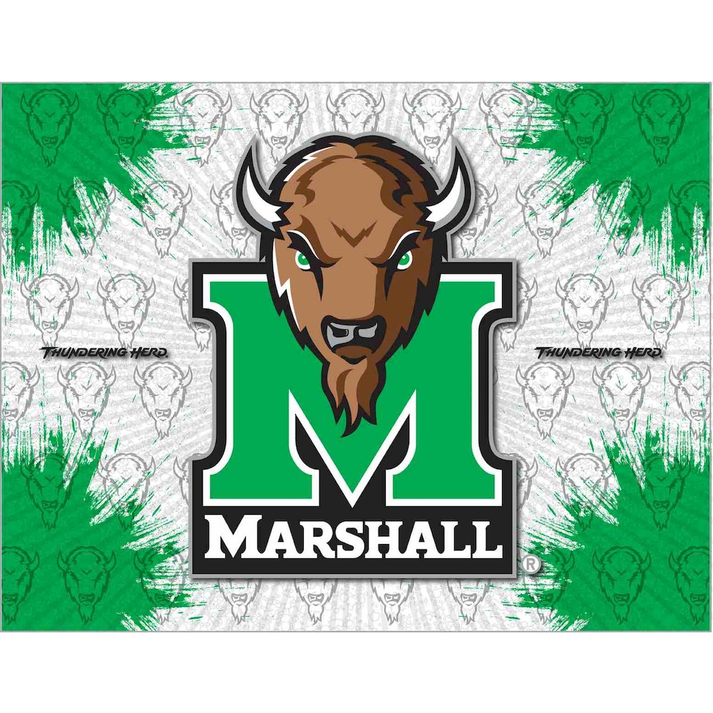 Marshall 24" x 32" Officially Licensed Logo Canvas