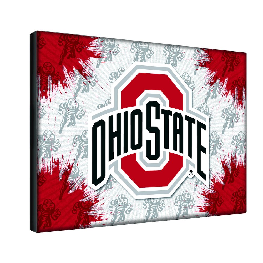 Ohio State 24" x 32" Officially Licensed Logo Canvas