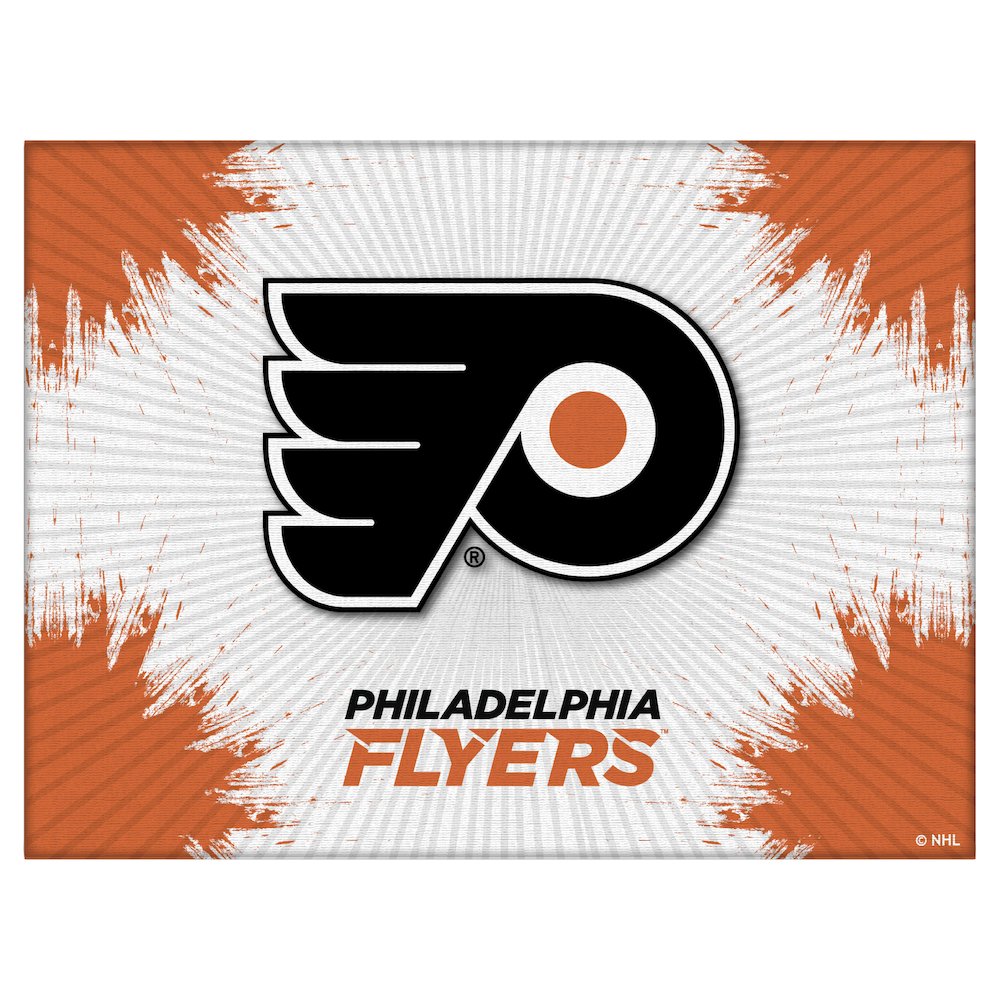 Philadelphia Flyers 24" x 32" Officially Licensed Logo Canvas